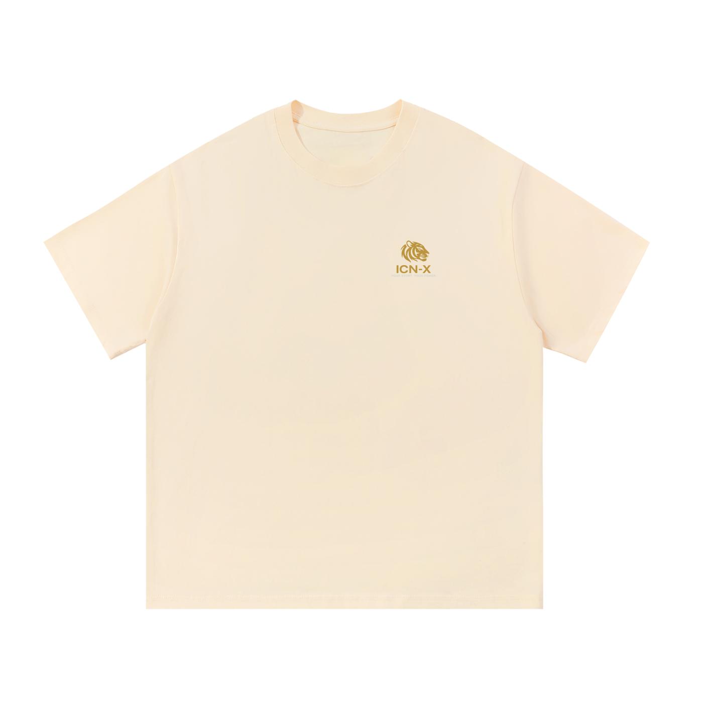 ICN-X Essential Slogan Cotton T-Shirt
