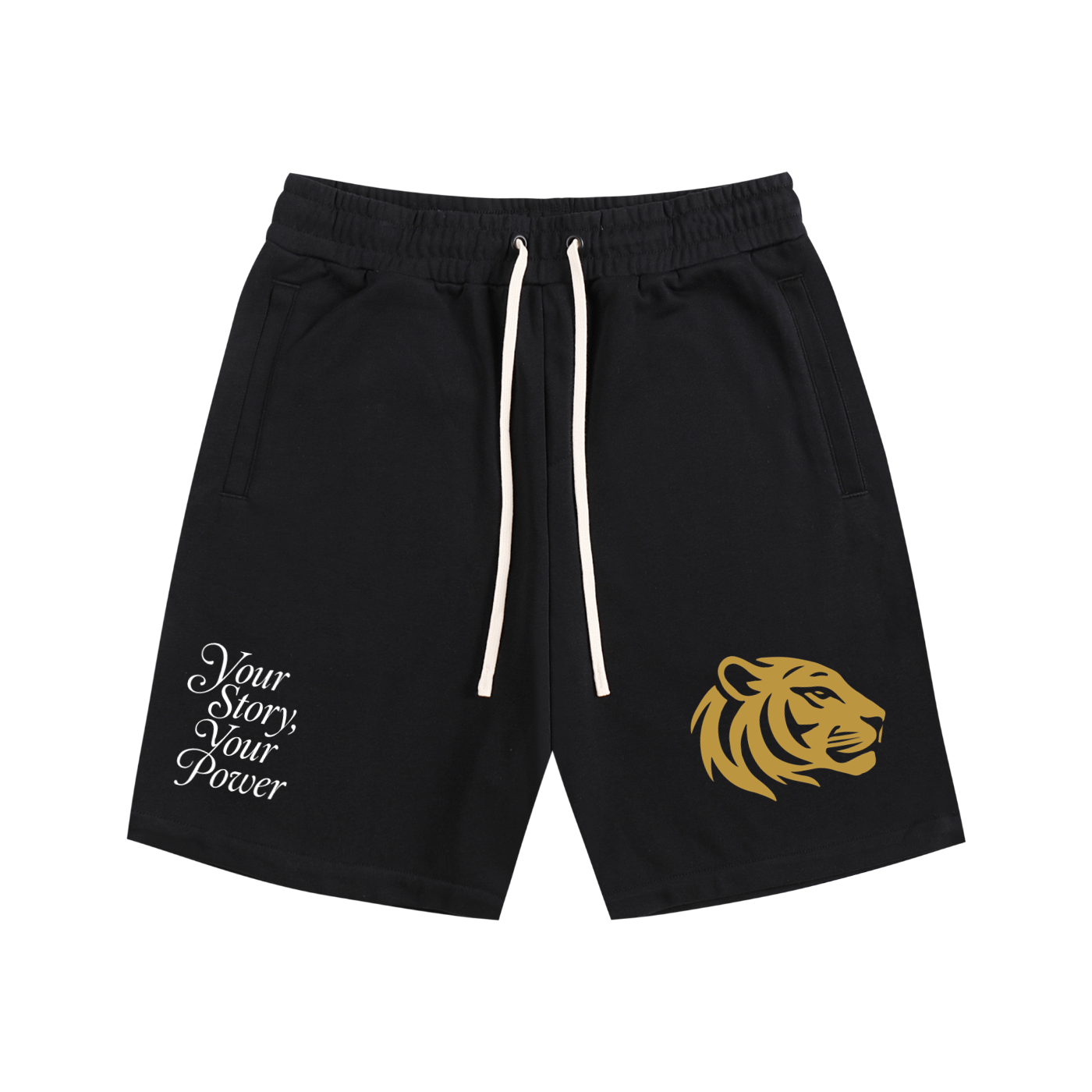 ICN-X Essential Slogan Cotton Shorts