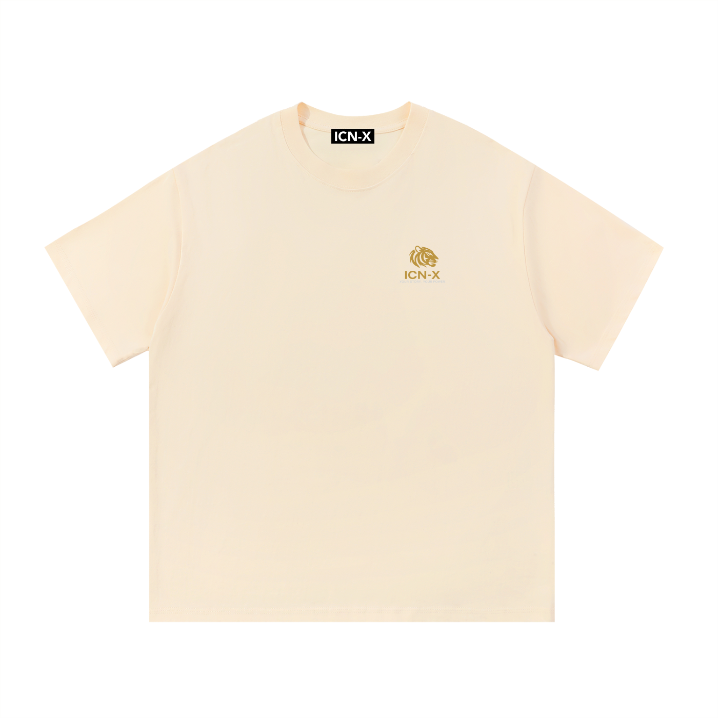 ICN-X Essential Slogan Cotton T-Shirt